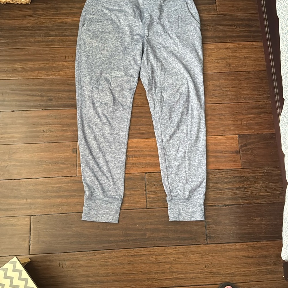 GAIAM Blue Tapered Jogger Sweatpants Sz M